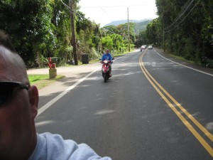 Moped in Hawaii